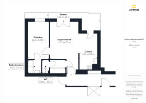 Appartement de 49.0 m² à Villeurbanne