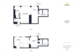 Appartement de 72.5 m² à Paris