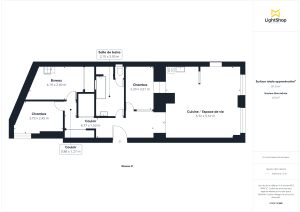 Appartement de 74.7 m² à Lyon