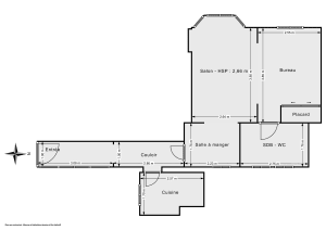 Appartement de 41.14 m² à Paris