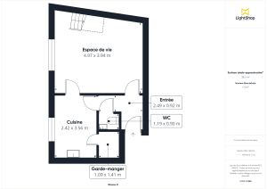 Appartement de 93.33 m² à Nantes
