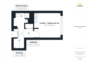 Appartement de 24.0 m² à Nantes