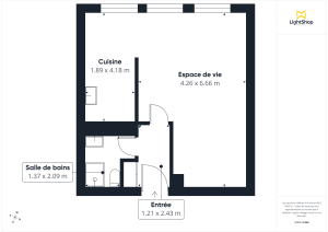 Appartement de 40.0 m² à Villejuif