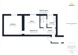 Appartement de 43.17 m² à Neuilly-sur-Seine