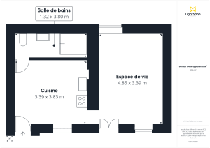 Appartement de 34.49 m² à Nantes