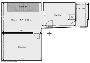 Appartement de 68.4 m² à Courbevoie