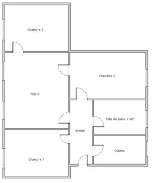 Appartement de 78.0 m² à Asnières-sur-Seine