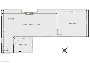 Appartement de 36.48 m² à Paris