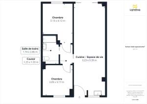 Appartement de 58.0 m² à Argenteuil