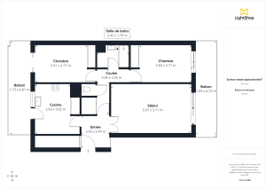 Appartement de 77.0 m² à Talence
