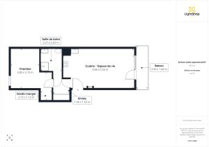 Appartement de 47.0 m² à Pantin