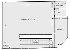 Appartement de 83.0 m² à Paris