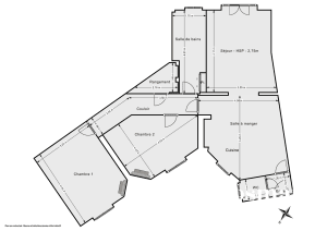 Appartement de 72.0 m² à Paris