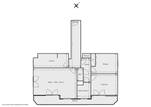 Appartement de 60.75 m² à Ronchin