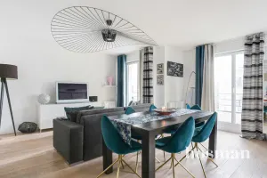 Appartement de 50.0 m² à Issy-les-Moulineaux