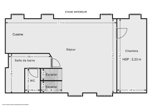 Appartement de 44.44 m² à Lille