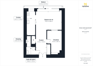 Appartement de 55.8 m² à Boulogne-Billancourt