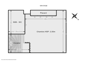 Appartement de 52.0 m² à Paris