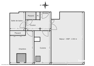 Appartement de 46.0 m² à Rueil-Malmaison