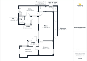 Maison de 46.35 m² à Bagnolet