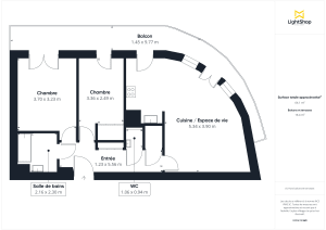 Appartement de 64.66 m² à Colombes