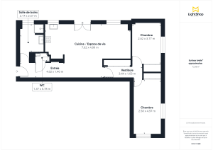 Appartement de 74.0 m² à Paris