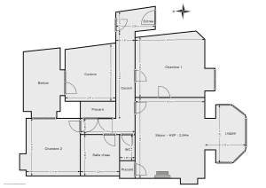 Appartement de 79.13 m² à Nantes