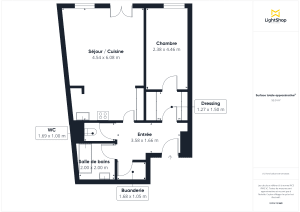 Appartement de 54.0 m² à Sèvres
