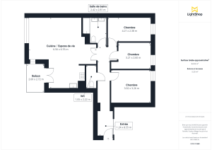 Appartement de 86.8 m² à Ivry-sur-Seine