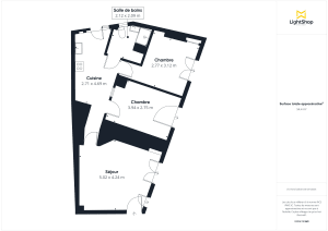 Appartement de 56.0 m² à Paris