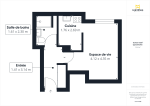 Appartement de 26.2 m² à Charenton-le-Pont