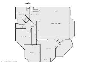 Appartement de 93.0 m² à Paris