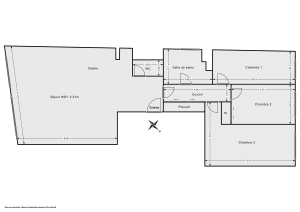 Appartement de 88.96 m² à Paris