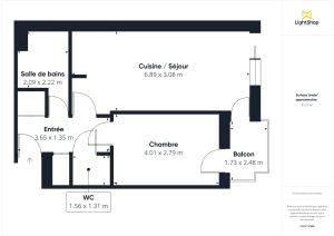 Appartement de 47.0 m² à Marseille