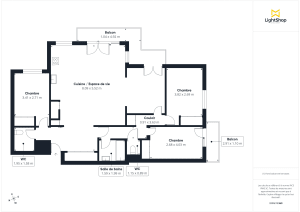 Appartement de 102.74 m² à Aubervilliers