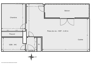 Appartement de 50.4 m² à Toulouse