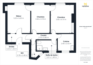 Appartement de 60.0 m² à Paris