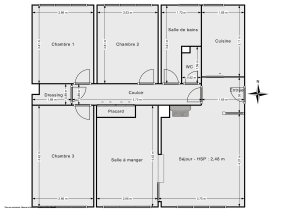 Appartement de 77.89 m² à Joinville-le-Pont