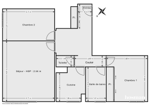 Appartement de 65.01 m² à Paris