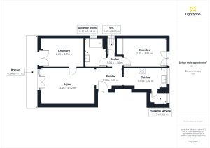 Appartement de 67.0 m² à Le Bourget