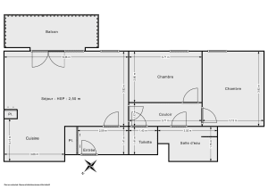 Appartement de 65.0 m² à Bordeaux