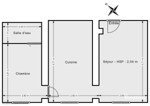 Appartement de 35.01 m² à Paris