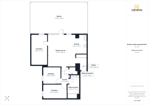 Appartement de 82.94 m² à Bordeaux