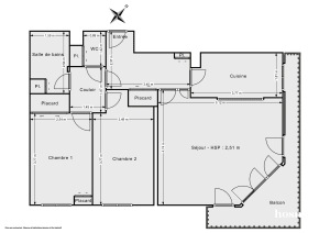 Appartement de 64.75 m² à Montrouge