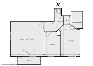 Appartement de 51.0 m² à Nanterre