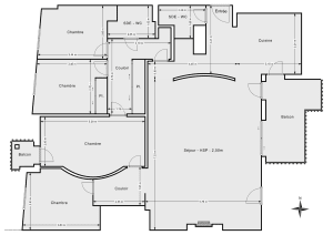 Appartement de 122.08 m² à Suresnes