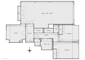 Appartement de 91.0 m² à Vanves