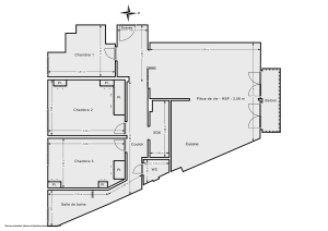 Appartement de 86.0 m² à Boulogne-Billancourt
