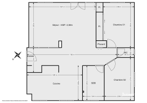 Appartement de 77.0 m² à Ville-d'Avray