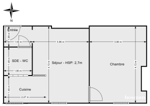 Appartement de 30.0 m² à Le Pré-Saint-Gervais